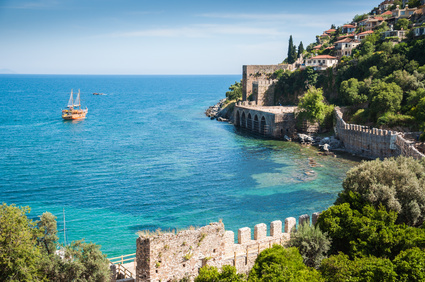 Historische Bauwerke in Alanya