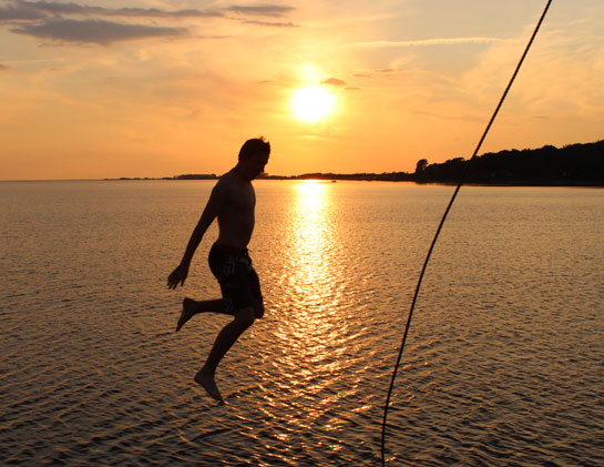 Helle Somernächte auf Tunø – Sommerurlaub auf dem Wasser