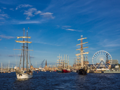 Hanse Sail Mitsegeln Schiffe