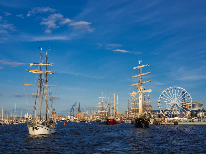 Hanse Sail Mitsegeln Schiffe