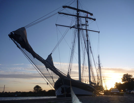 Abendstimmung im Hafen