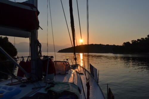 12ms meganisi sonnenaufgang toern - around