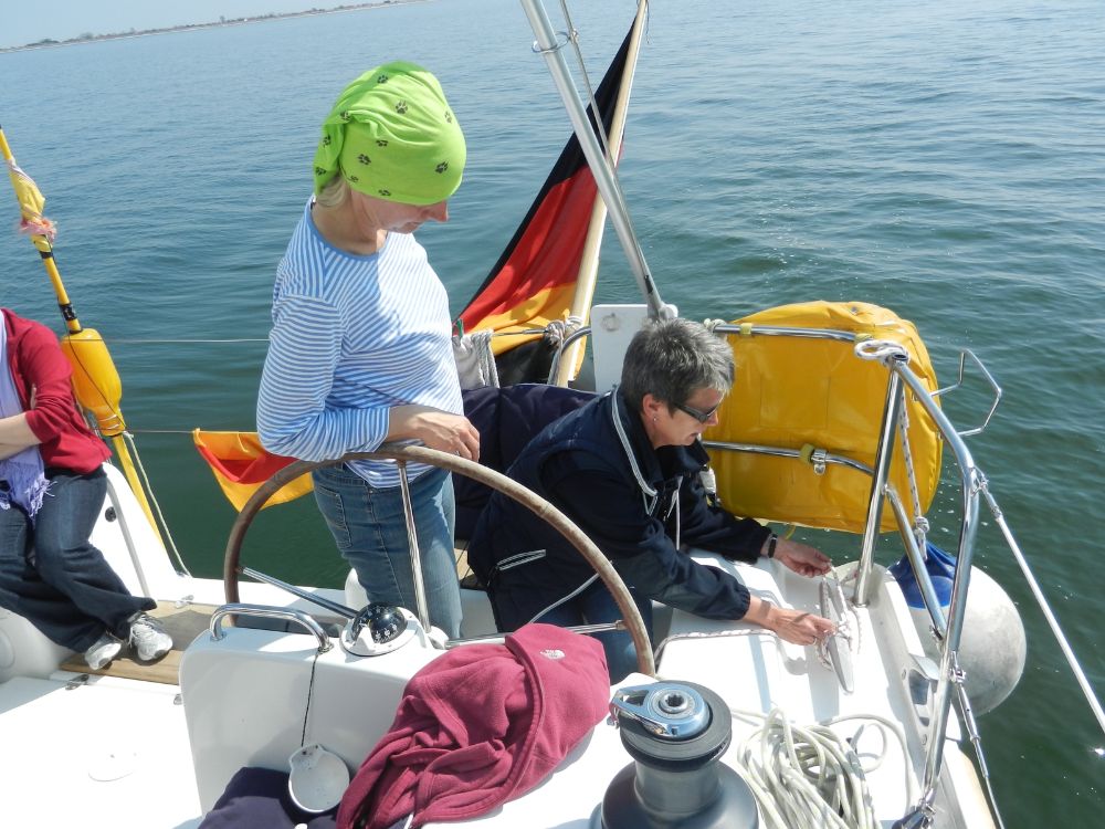 Skippertraining - Rückwärtsfahren