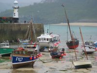 Trockenfallen in der Bretagne