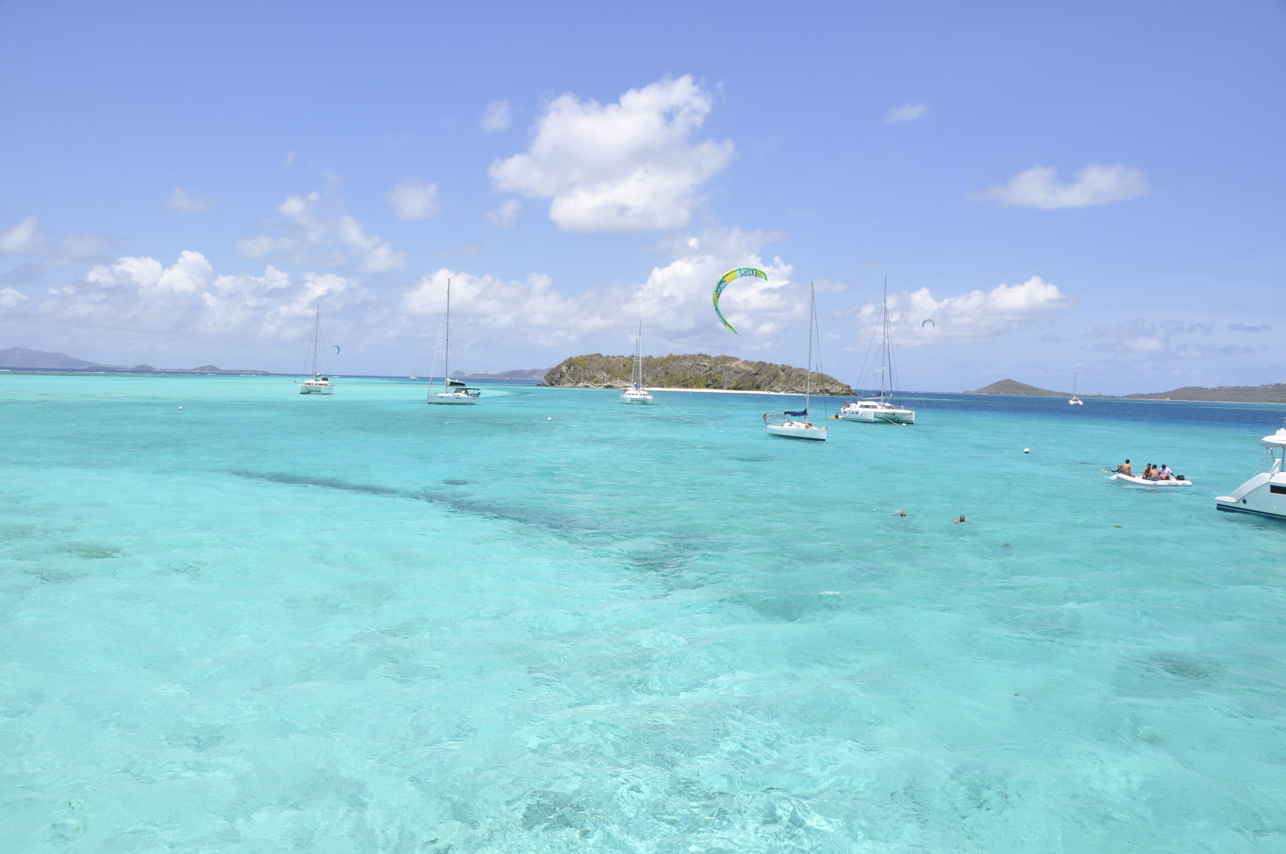 Tobago Cays, Segeltoern in Karibik