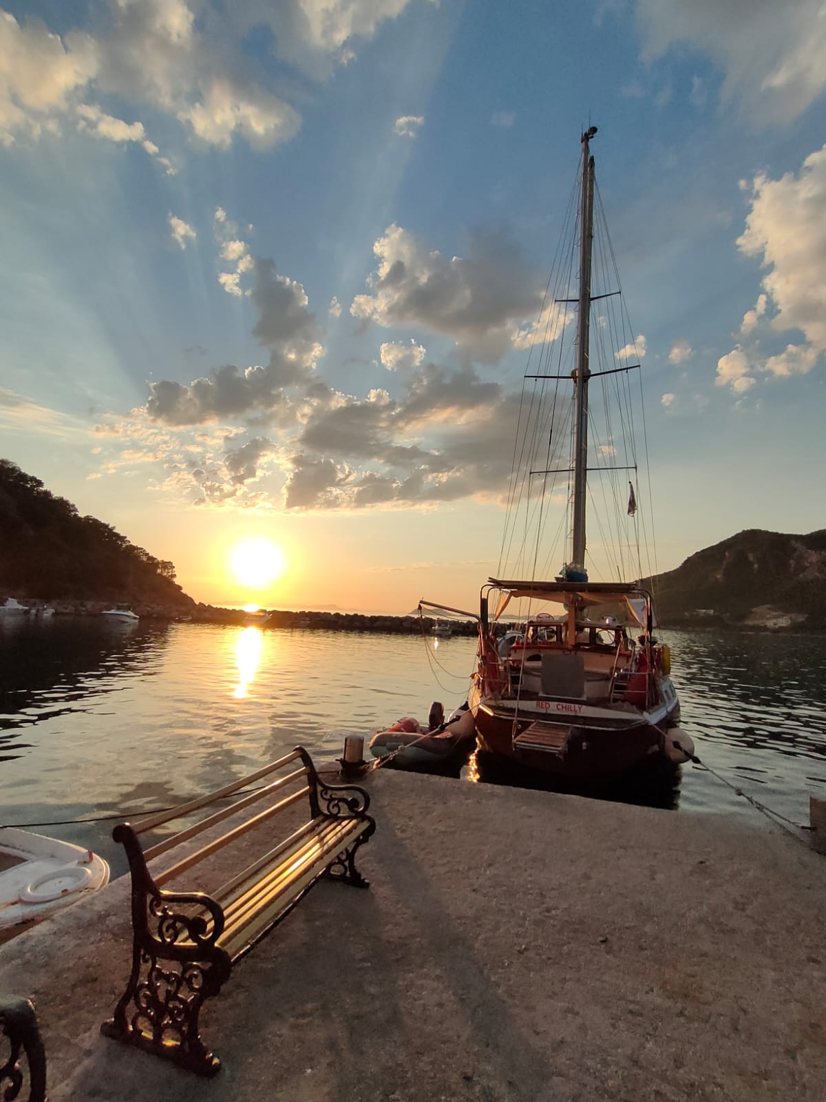 55 Fuß Yacht"Red Chilly"