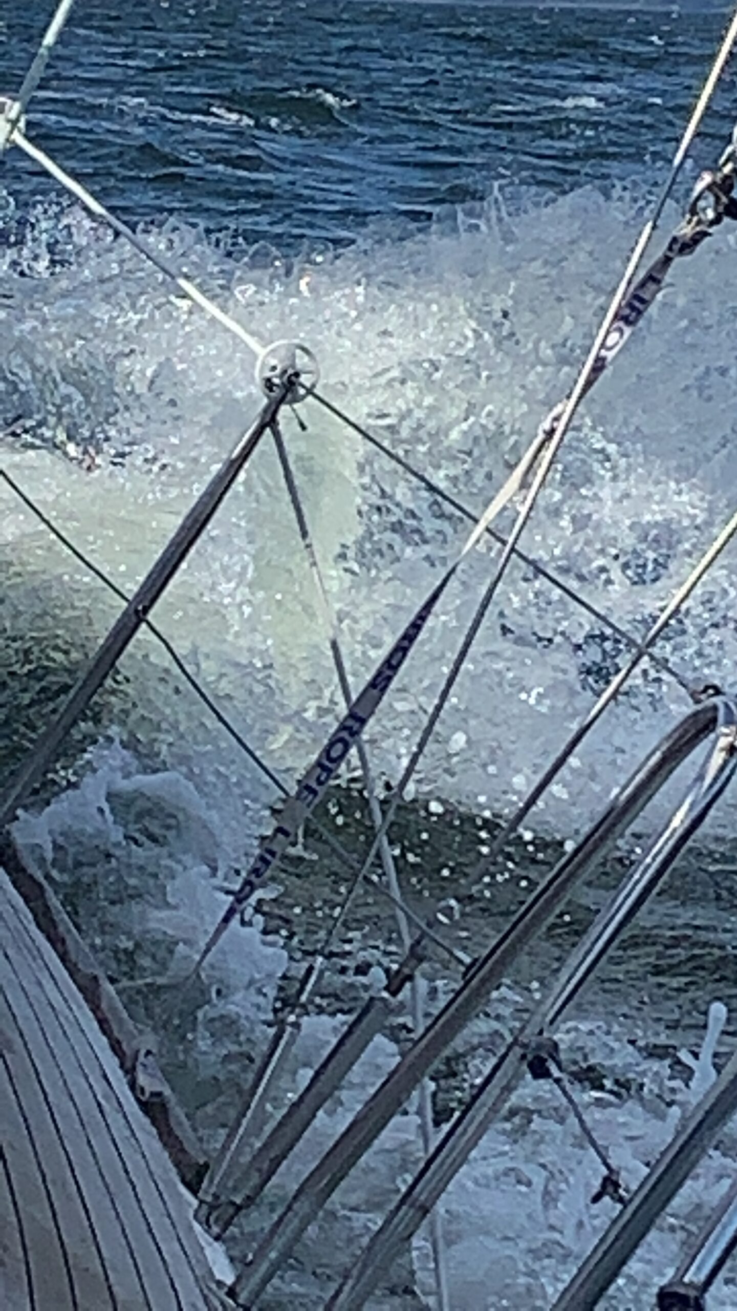 Schräglage beim Segeln