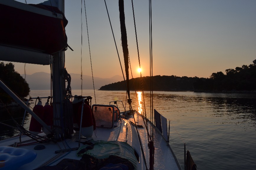 12ms meganisi sonnenaufgang toern - around