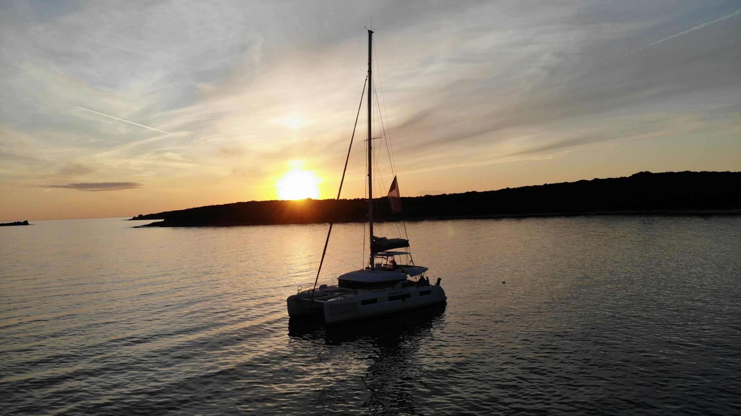 Aliana bei Sonnenuntergang